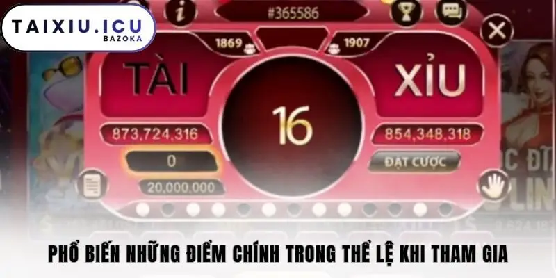 Phổ biến những điểm chính trong thể lệ khi tham gia